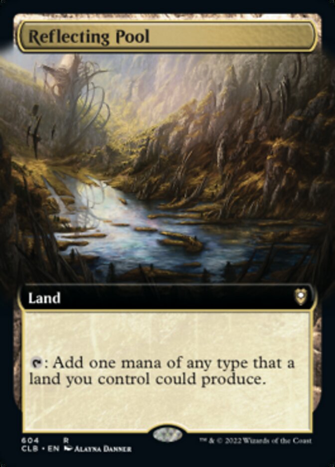 Reflecting Pool (Extended Art) [Commander Legends: Battle for Baldur's Gate] | Odin's Place