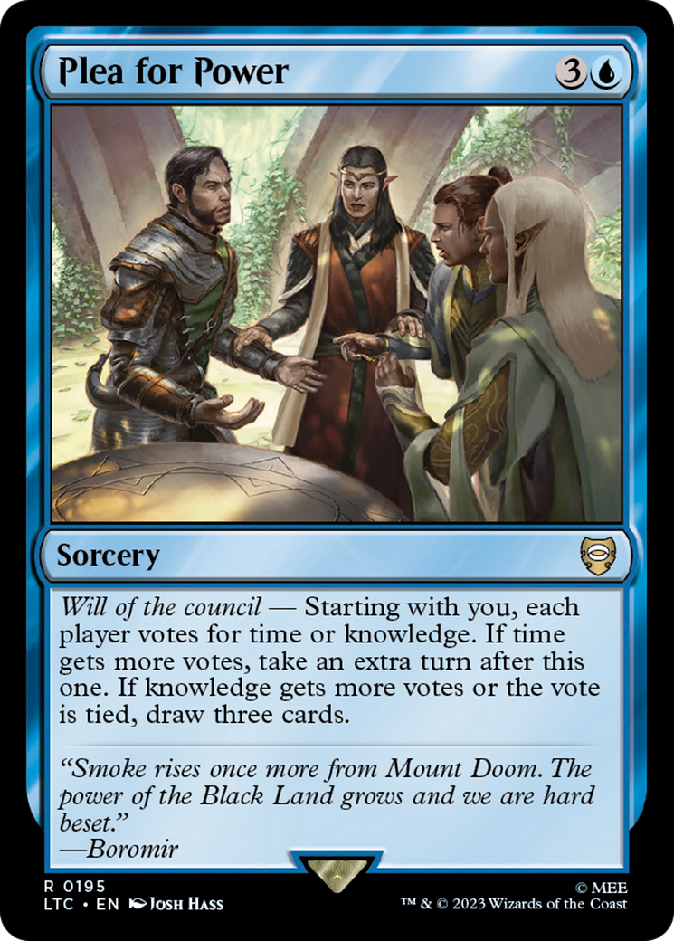 Plea for Power [The Lord of the Rings: Tales of Middle-Earth Commander] | Odin's Place