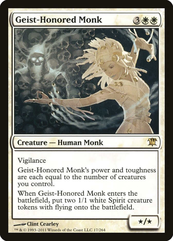 Geist-Honored Monk (17) [Innistrad] | Odin's Place