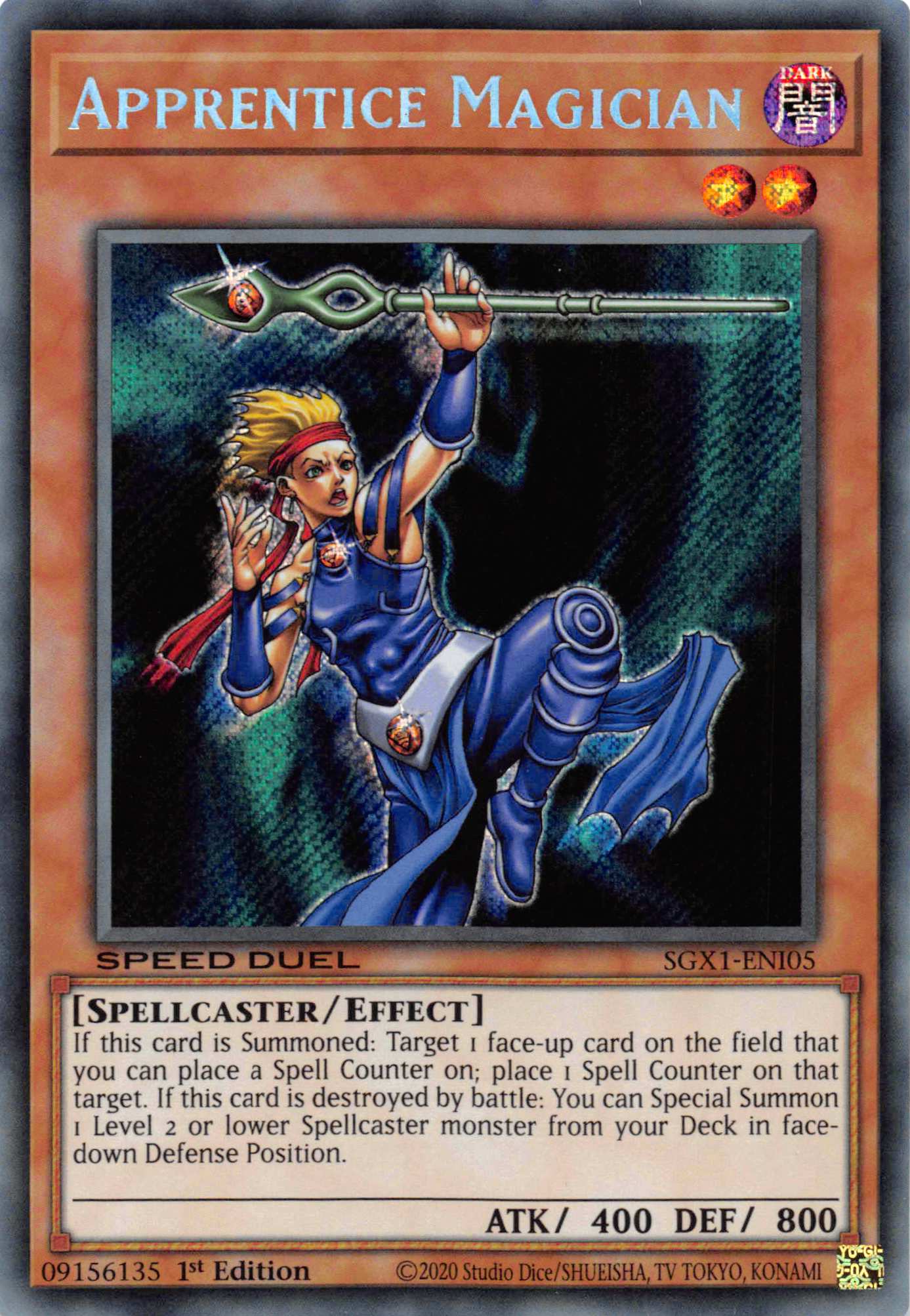 Apprentice Magician [SGX1-ENI05] Secret Rare | Odin's Place