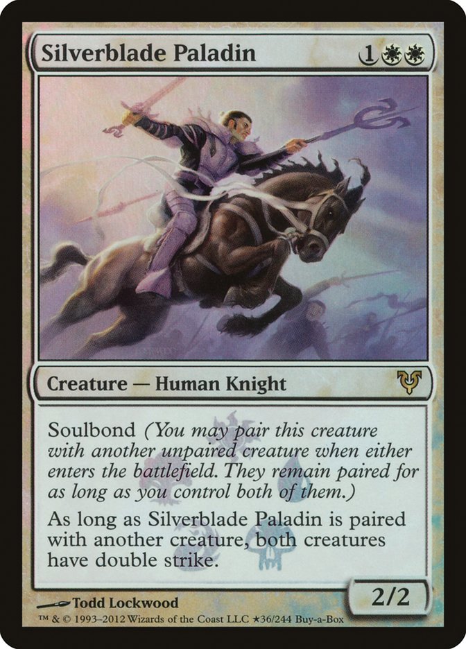Silverblade Paladin (36) (Buy-A-Box) [Avacyn Restored Promos] | Odin's Place