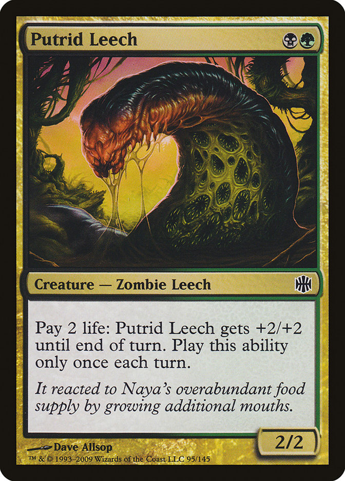 Putrid Leech (95) [Alara Reborn] | Odin's Place