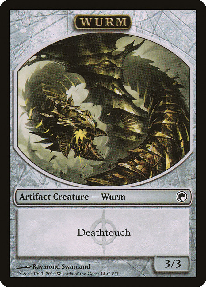 Wurm Token (8/9) [Scars of Mirrodin Tokens] | Odin's Place
