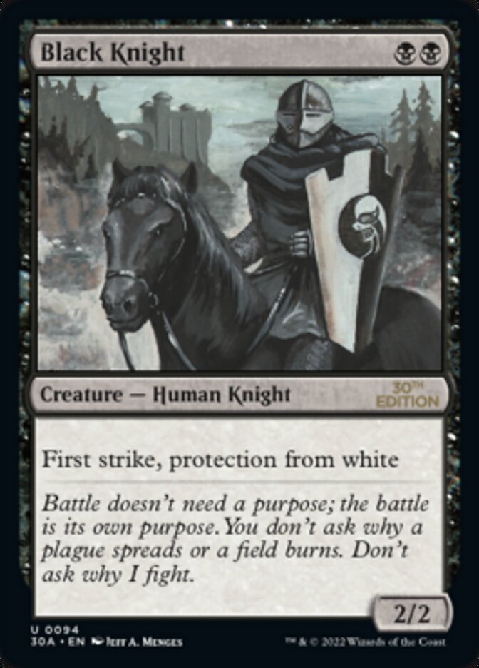 Black Knight [30th Anniversary Edition] | Odin's Place