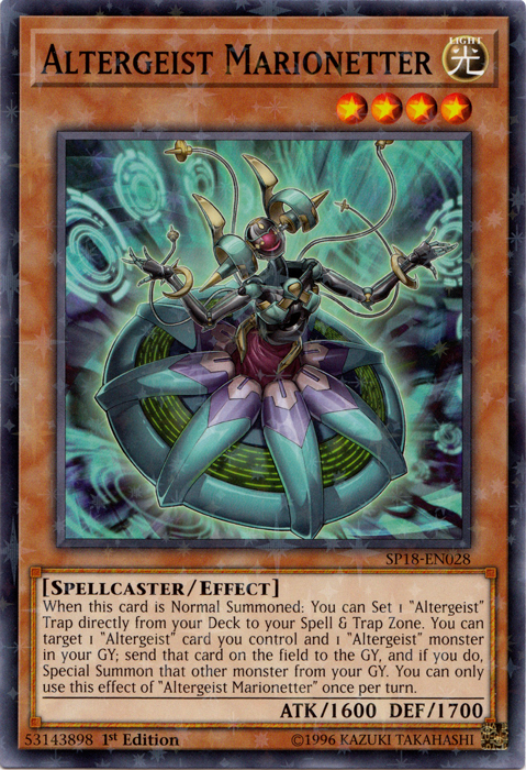 Altergeist Marionetter [SP18-EN028] Starfoil Rare | Odin's Place