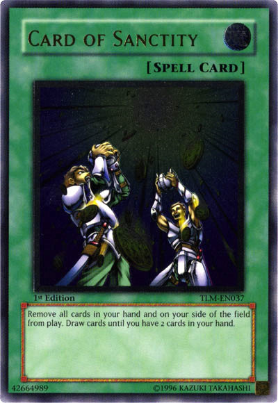 Card of Sanctity [TLM-EN037] Ultimate Rare | Odin's Place