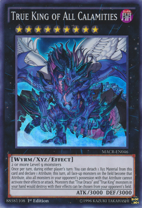 True King of All Calamities [MACR-EN046] Super Rare | Odin's Place