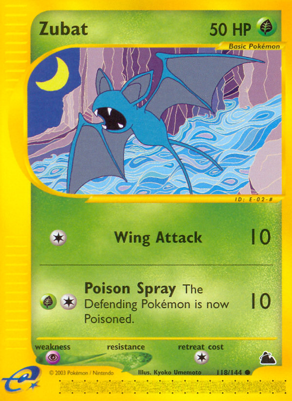 Zubat (118/144) [Skyridge] | Odin's Place