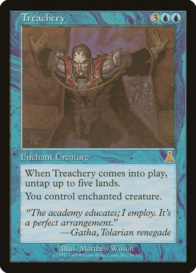 Treachery (50) [Urza's Destiny] | Odin's Place