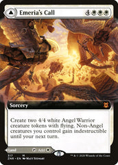 Emeria's Call // Emeria, Shattered Skyclave (Extended Art) [Zendikar Rising] | Odin's Place