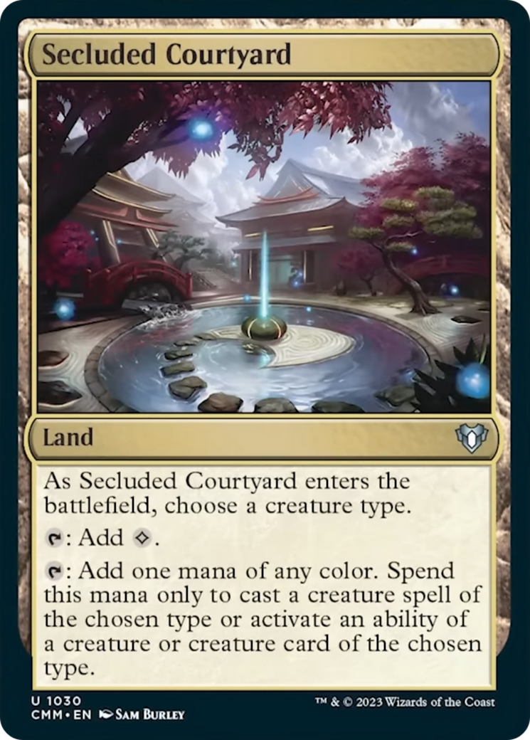 Secluded Courtyard [Commander Masters] | Odin's Place