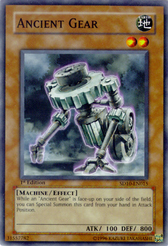 Ancient Gear [SD10-EN015] Common | Odin's Place
