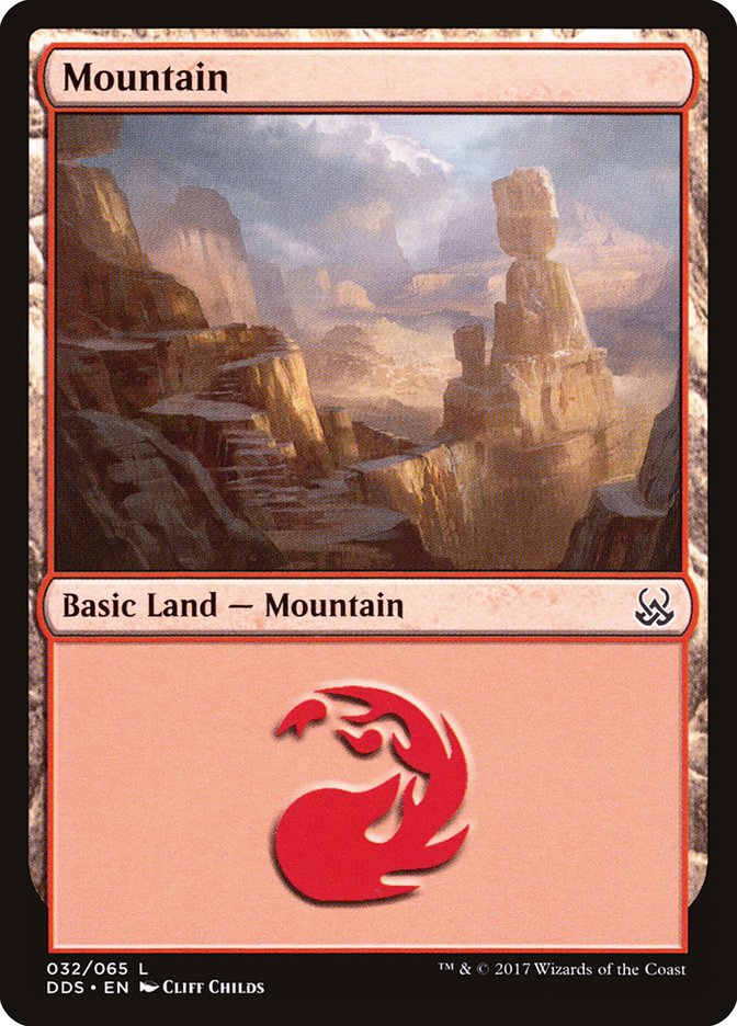 Mountain (32) [Duel Decks: Mind vs. Might] | Odin's Place