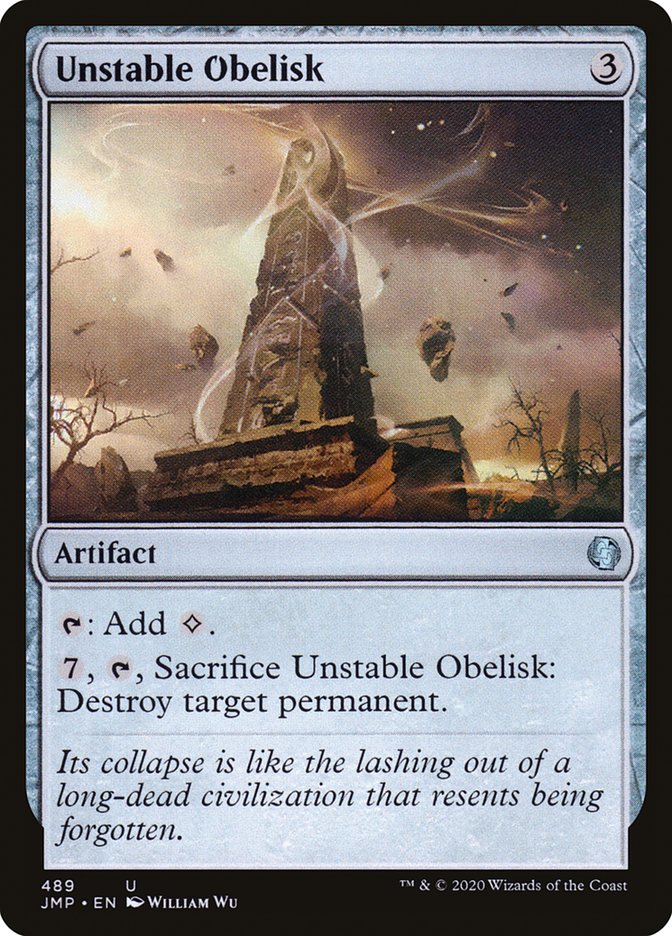 Unstable Obelisk [Jumpstart] | Odin's Place