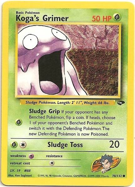 Koga's Grimer (78/132) [Gym Challenge Unlimited] | Odin's Place