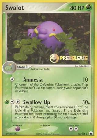 Swalot (50/101) (Prerelease Promo) [Nintendo: Black Star Promos] | Odin's Place