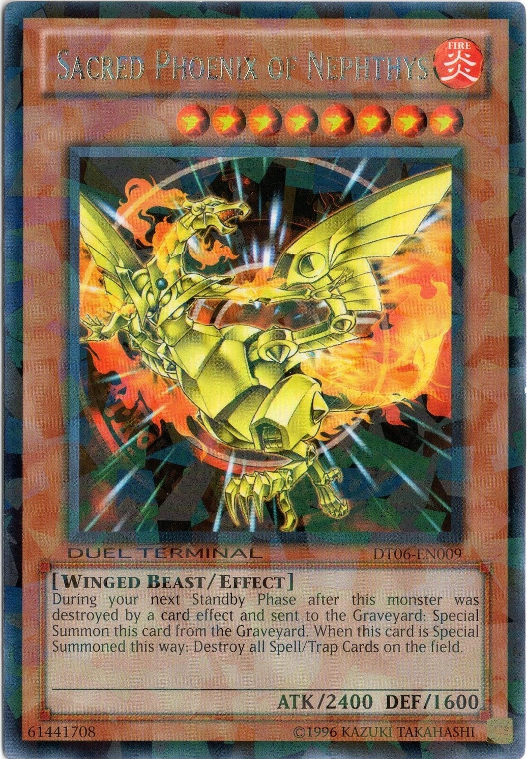 Sacred Phoenix of Nephthys [DT06-EN009] Rare | Odin's Place