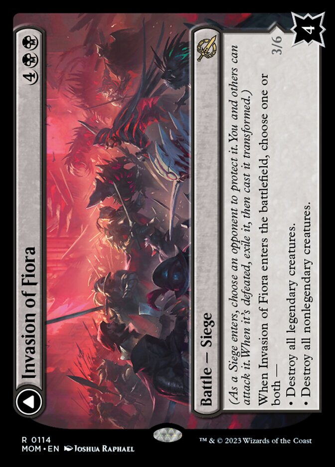 Invasion of Fiora // Marchesa, Resolute Monarch [March of the Machine] | Odin's Place