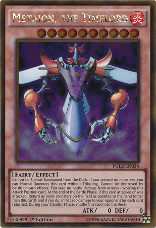 Metaion, the Timelord [PGL2-EN034] Gold Rare | Odin's Place