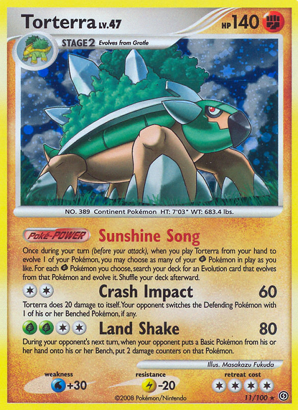 Torterra (11/100) [Diamond & Pearl: Stormfront] | Odin's Place