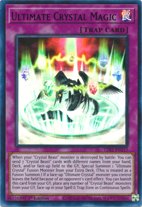 Ultimate Crystal Magic (Blue) [LDS1-EN117] Ultra Rare | Odin's Place