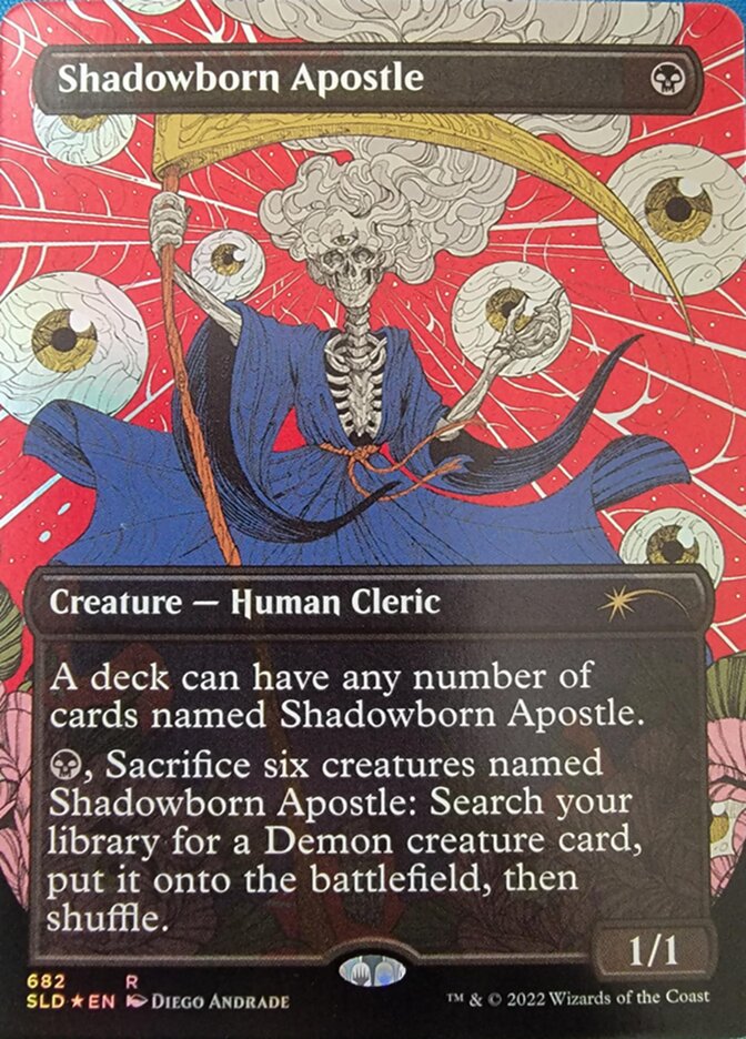 Shadowborn Apostle (Borderless) (682) [Secret Lair Drop Promos] | Odin's Place