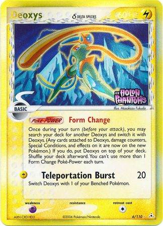 Deoxys (6/110) (Delta Species) (Stamped) [EX: Holon Phantoms] | Odin's Place