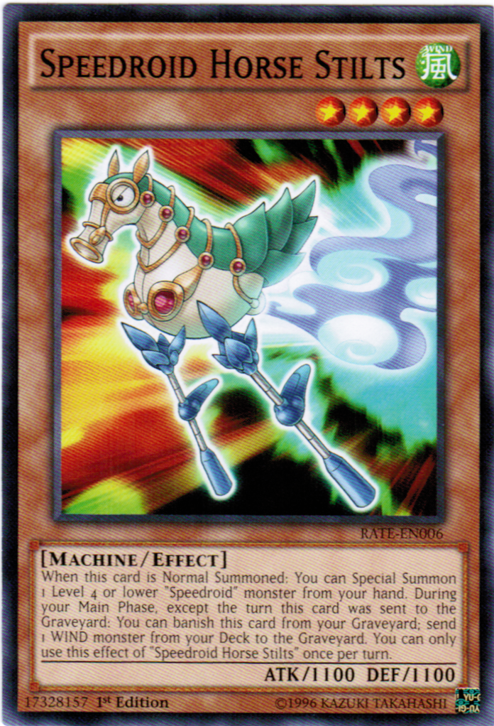 Speedroid Horse Stilts [RATE-EN006] Common | Odin's Place