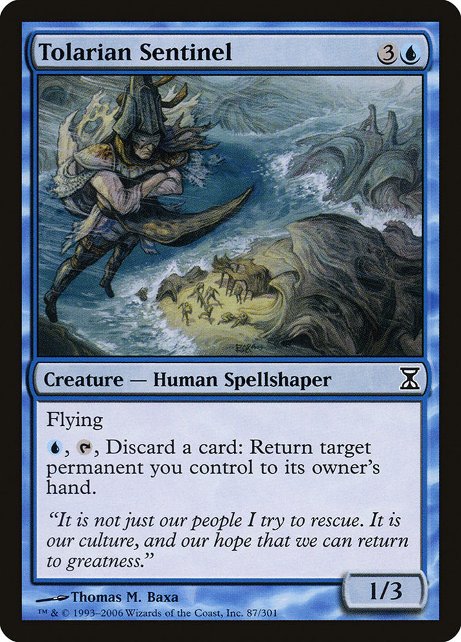 Tolarian Sentinel (87) [Time Spiral] | Odin's Place