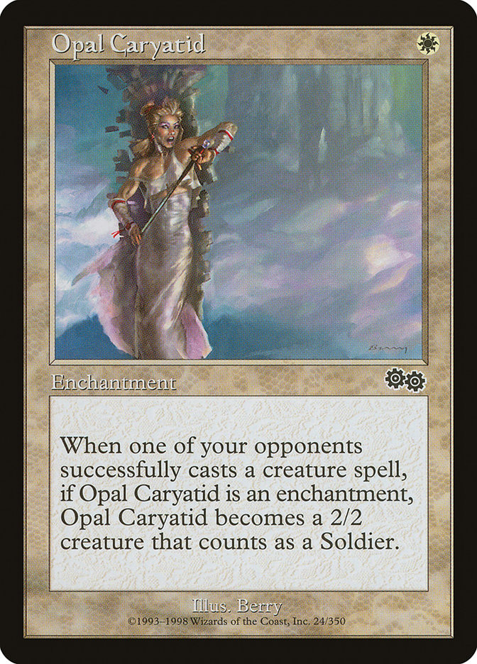 Opal Caryatid (24) [Urza's Saga] | Odin's Place