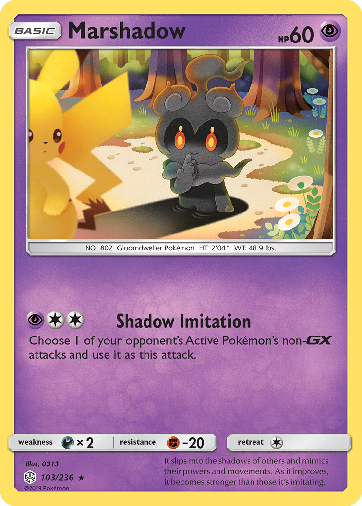 Marshadow (103/236) [Sun & Moon: Cosmic Eclipse] | Odin's Place