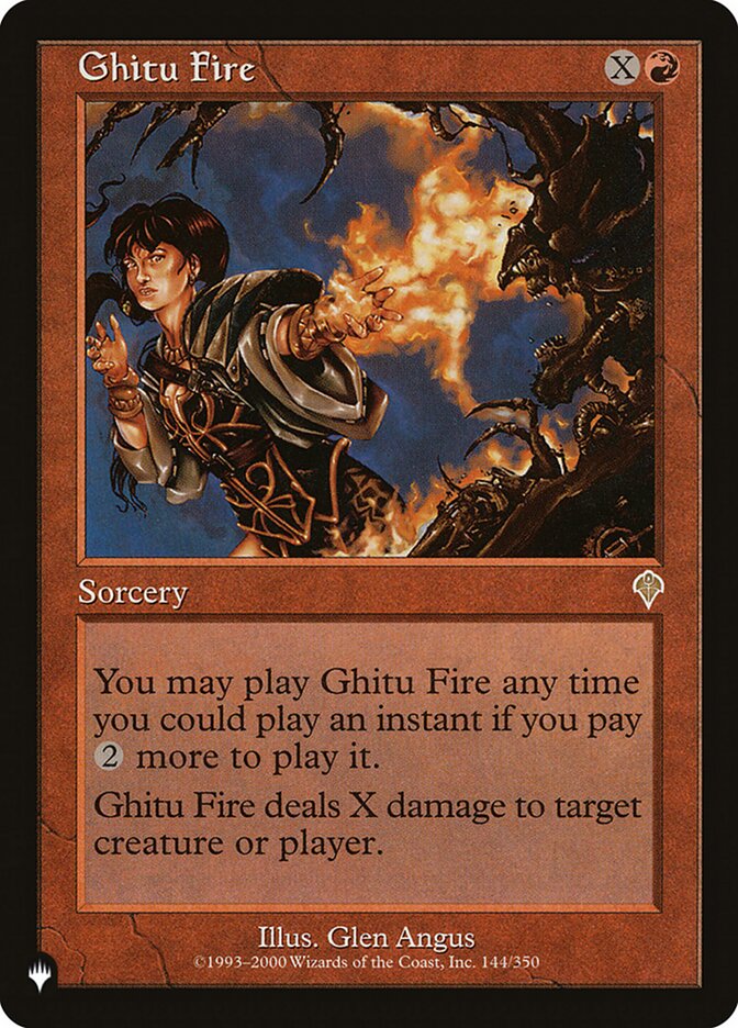 Ghitu Fire [The List] | Odin's Place