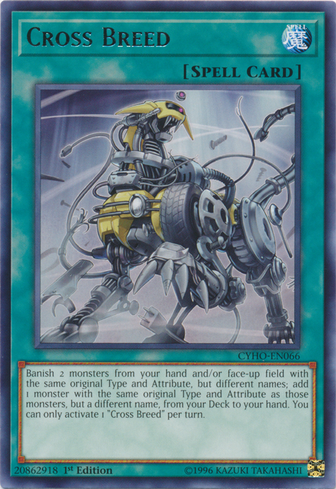 Cross Breed [CYHO-EN066] Rare | Odin's Place