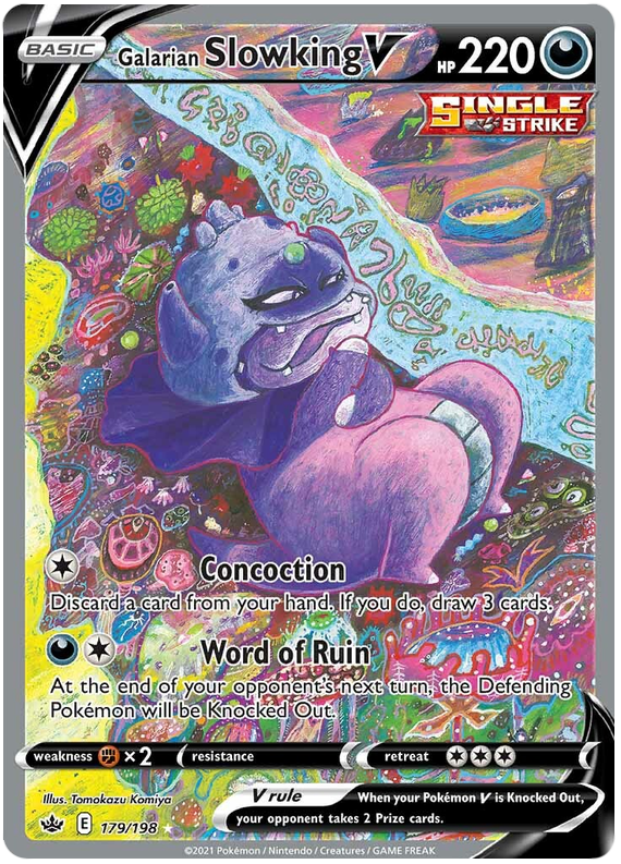 Galarian Slowking V (179/198) [Sword & Shield: Chilling Reign] | Odin's Place