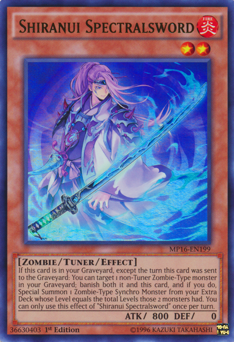Shiranui Spectralsword [MP16-EN199] Ultra Rare | Odin's Place