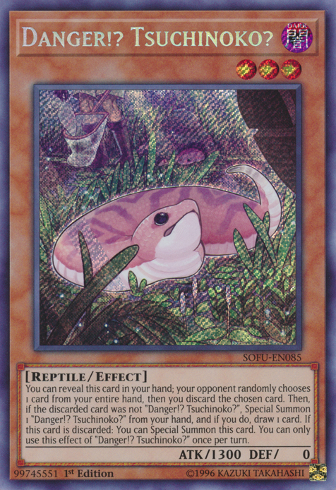 Danger!? Tsuchinoko? [SOFU-EN085] Secret Rare | Odin's Place