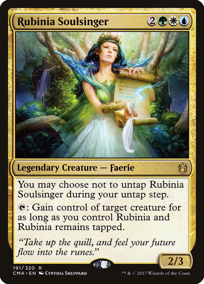 Rubinia Soulsinger (191) [Commander Anthology] | Odin's Place