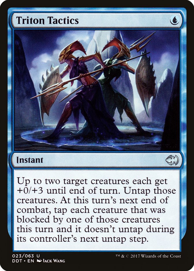 Triton Tactics (23) [Duel Decks: Merfolk vs. Goblins] | Odin's Place