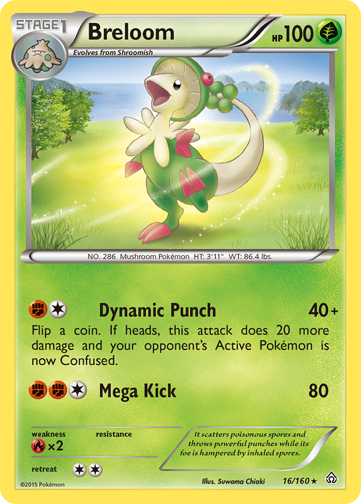 Breloom (16/160) [XY: Primal Clash] | Odin's Place