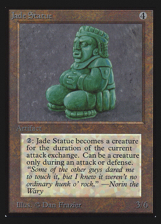 Jade Statue [International Collectors' Edition] | Odin's Place