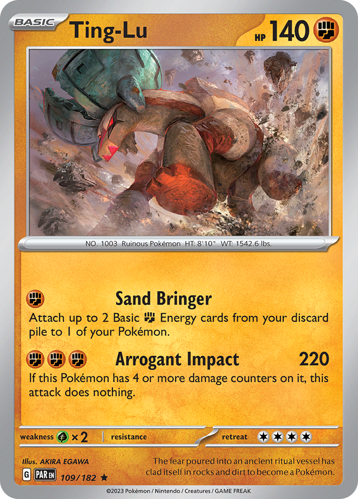 Ting-Lu (109/182) [Scarlet & Violet: Paradox Rift] | Odin's Place