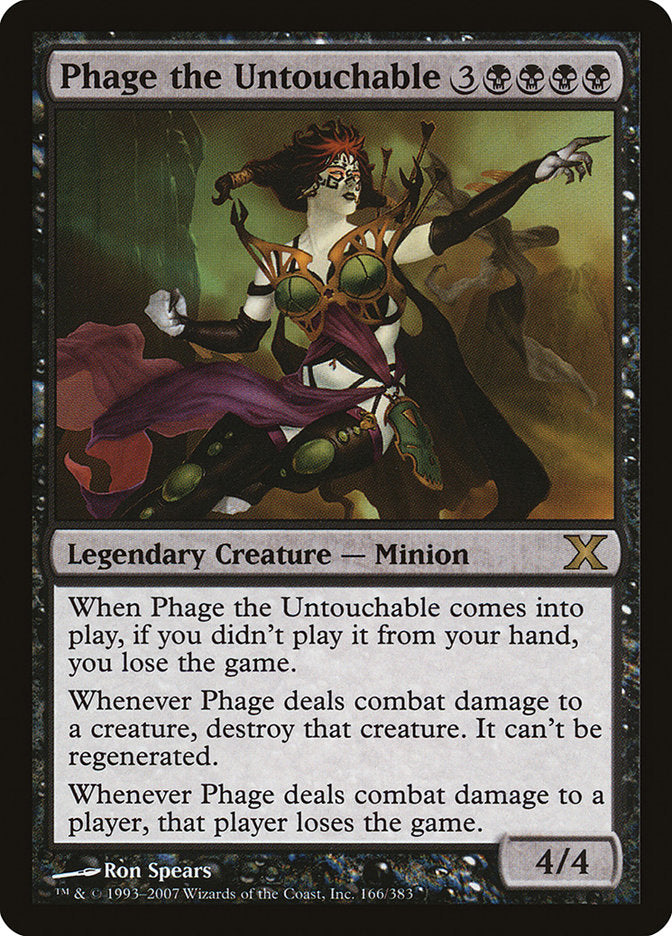 Phage the Untouchable (166) [Tenth Edition] | Odin's Place
