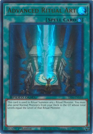 Advanced Ritual Art [SS04-ENV01] Ultra Rare | Odin's Place