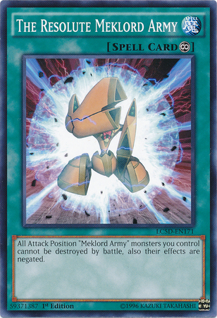 The Resolute Meklord Army [LC5D-EN171] Common | Odin's Place