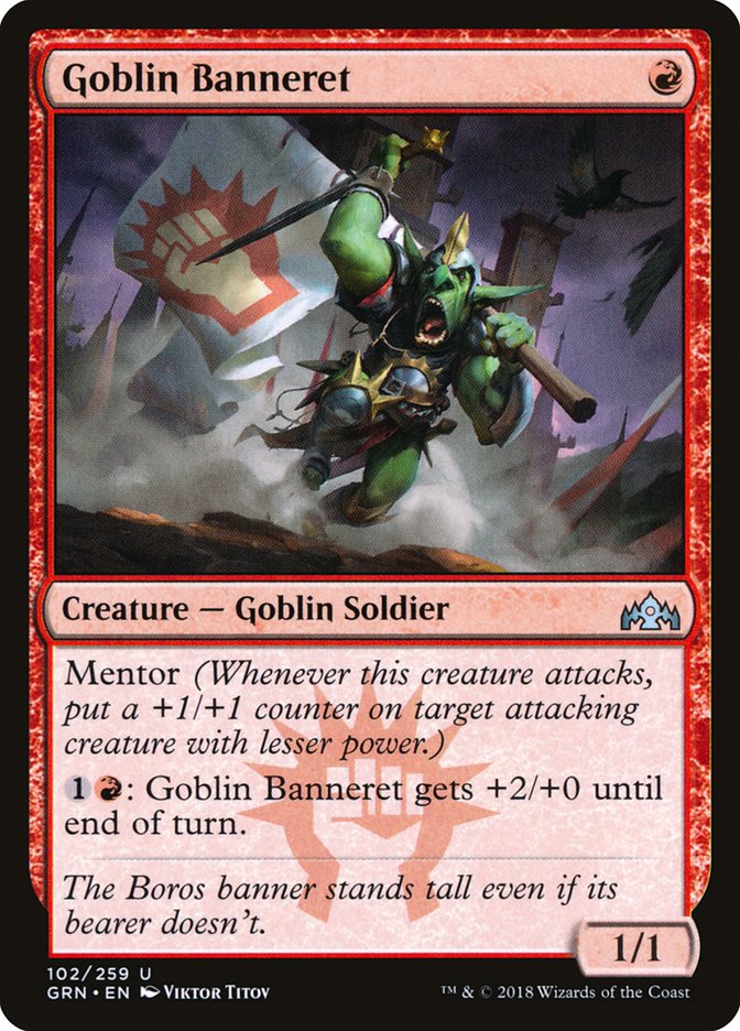 Goblin Banneret (102) [Guilds of Ravnica] | Odin's Place