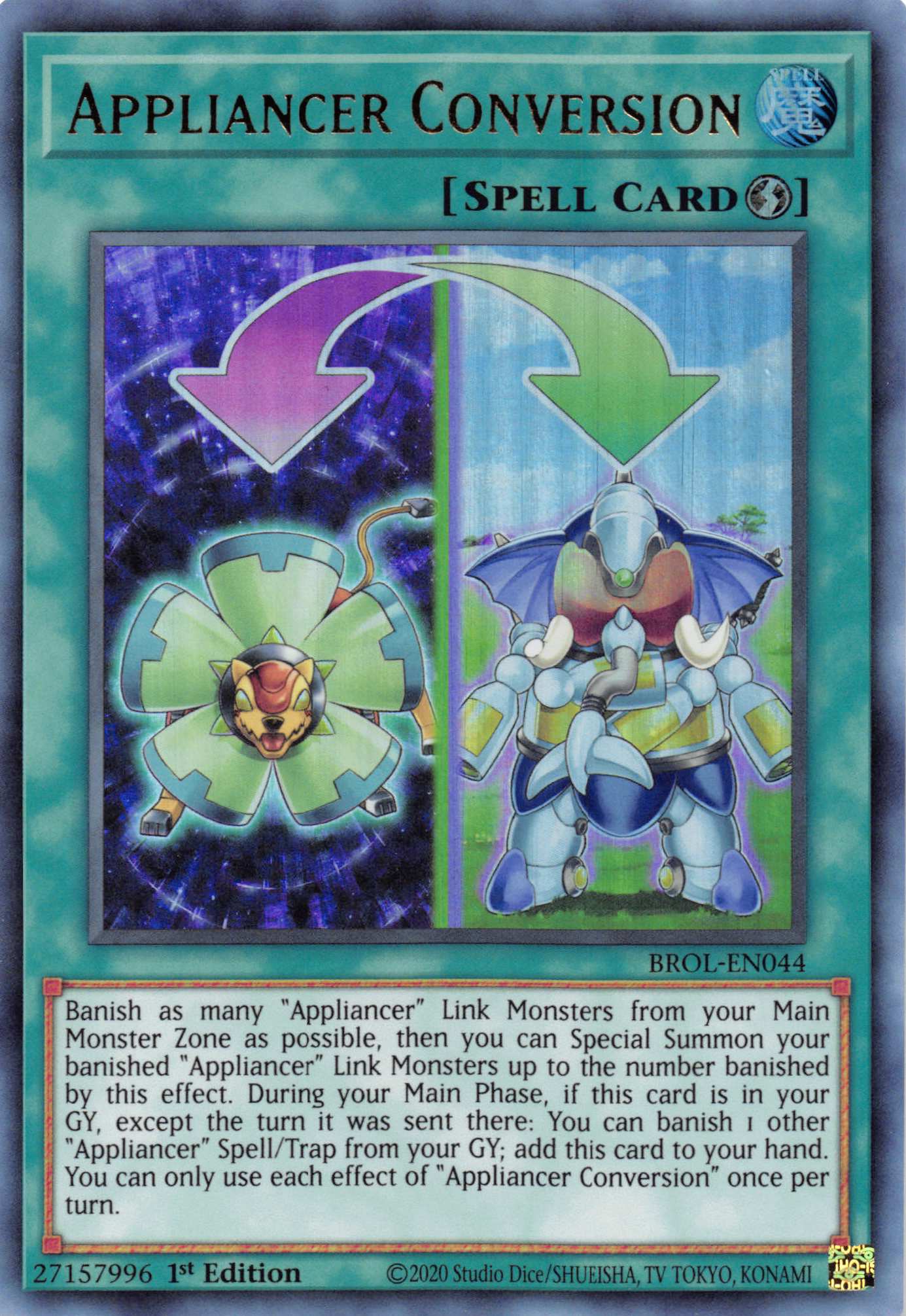 Appliancer Conversion [BROL-EN044] Ultra Rare | Odin's Place