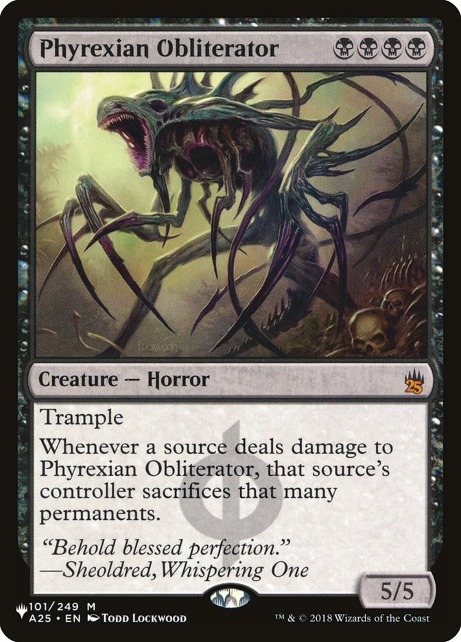 Phyrexian Obliterator [The List] | Odin's Place