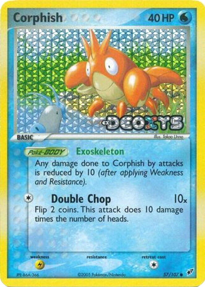 Corphish (57/107) (Stamped) [EX: Deoxys] | Odin's Place