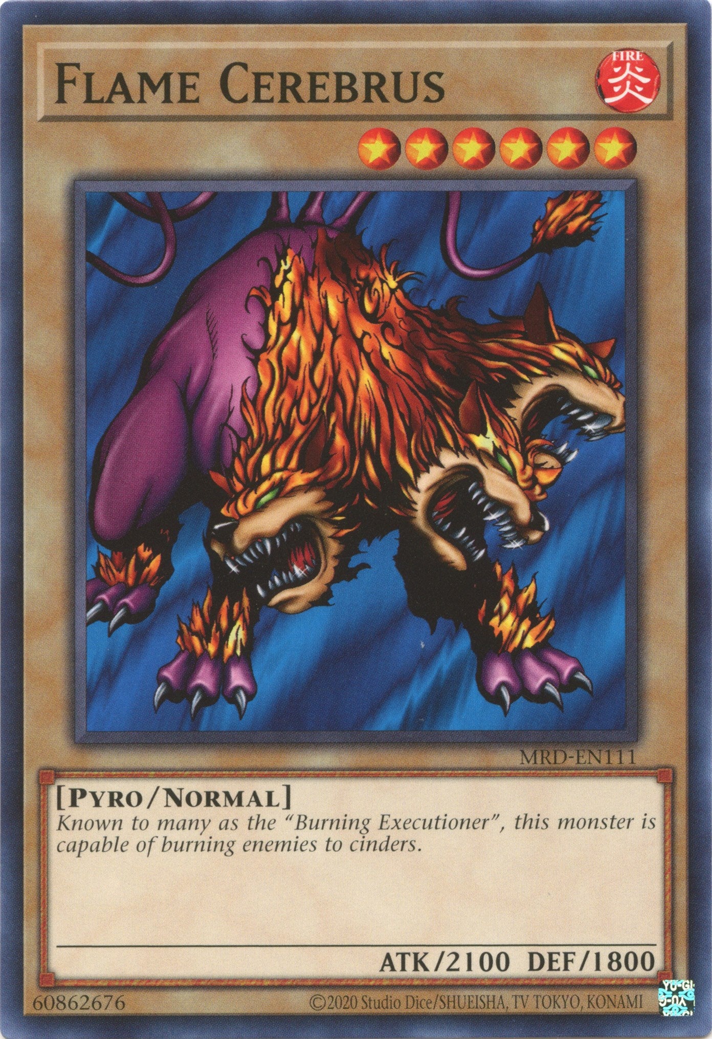Flame Cerebrus (25th Anniversary) [MRD-EN111] Common | Odin's Place