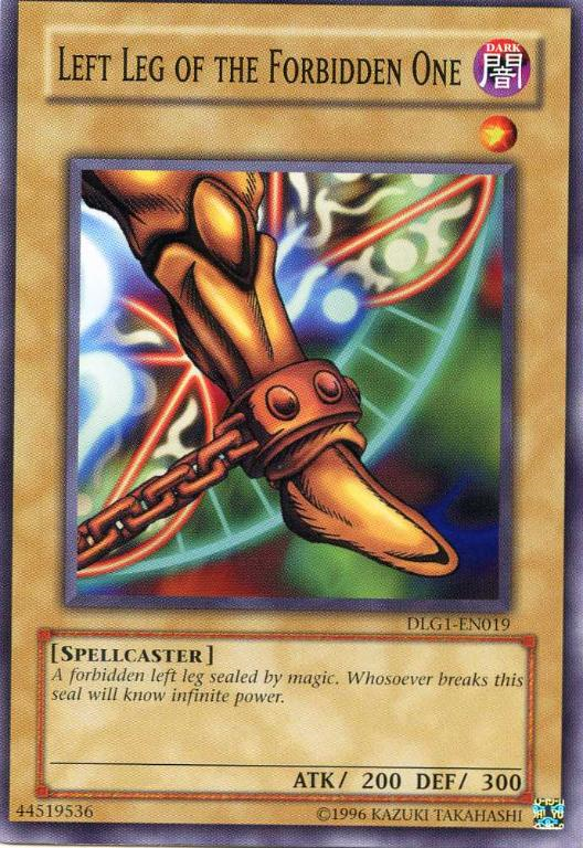 Left Leg of the Forbidden One [DLG1-EN019] Common | Odin's Place
